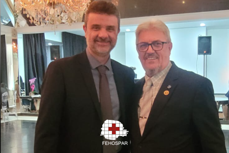 FEHOSPAR participa das comemoraes dos 30 anos da FEHOESC